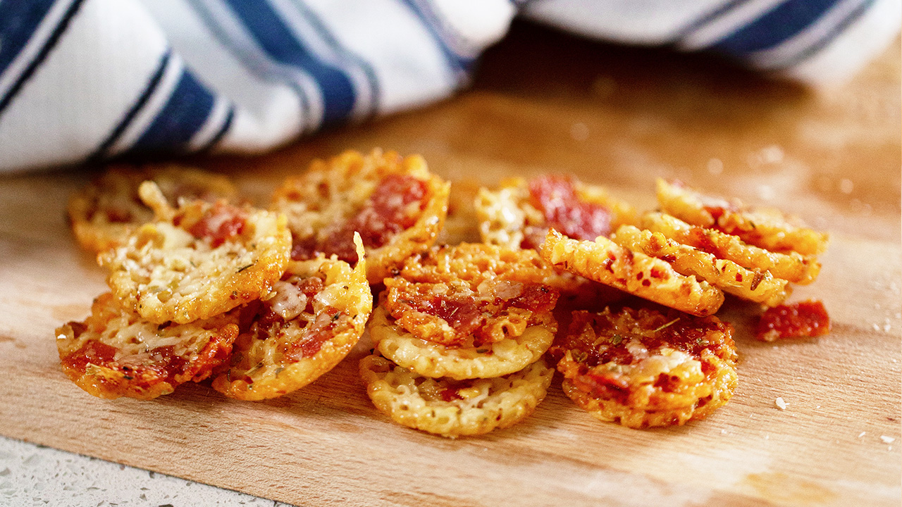 Pizza Cheese Crisps - Washington Dairy