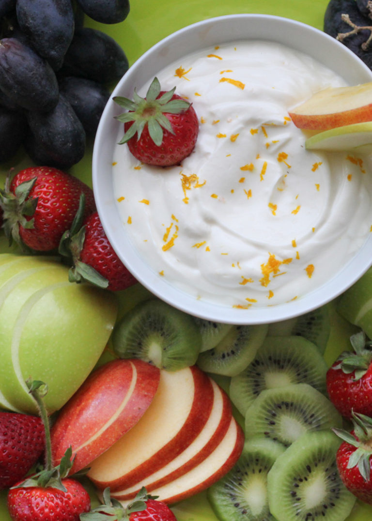 Easy Yogurt Fruit Dip