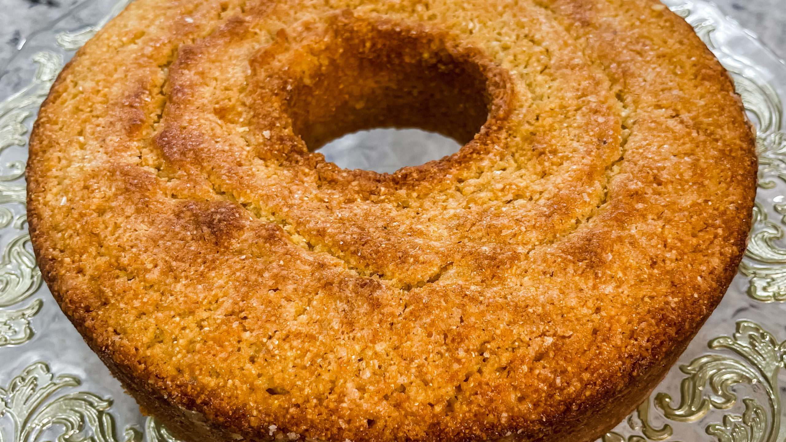 Bolo de Fubá - Brazilian Cornmeal Cake