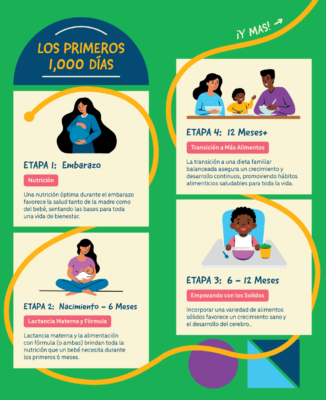 Nutrición para los primeros 1,000 días a los niños